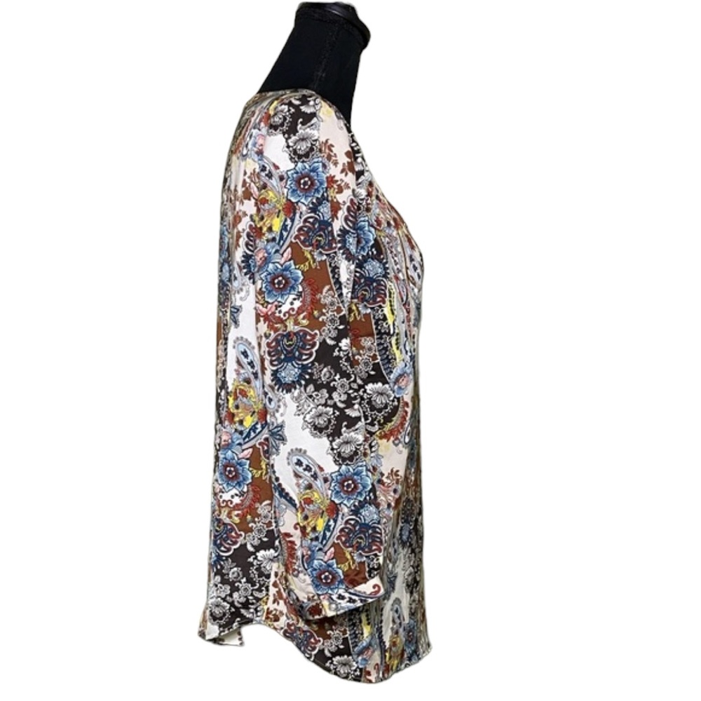 NWT Chico’s Paisley Keyhole Pullover Tunic - Picture 4 of 10